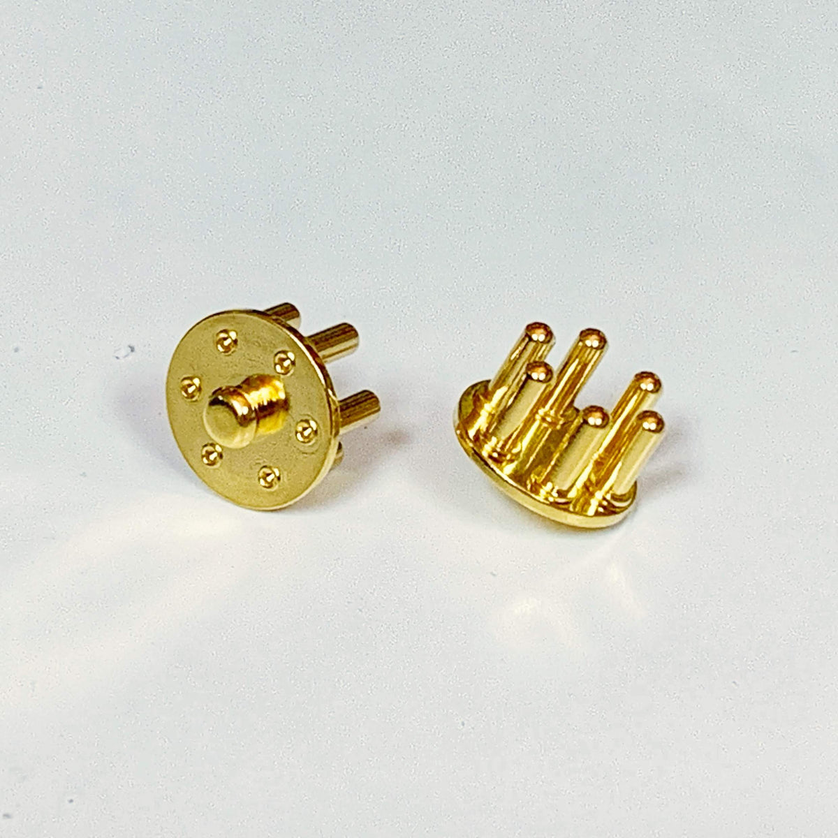 Reusable 5mm Gold Spike Snap Electrode [TDE-212B] – Florida