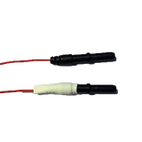 New Longer 5mm Spike EEG Disposable/Reusable Electrodes/Leads Package with 1.5 DIN Plug Assorted Colors Package, Choose Quantity & Length (FRI-2150)