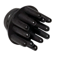 New Longer 5mm Spike EEG Disposable/Reusable Electrodes/Leads Package with 1.5 DIN Plug Assorted Colors Package, Choose Quantity & Length (FRI-2150)