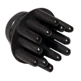 New Longer 5mm Spike EEG Disposable/Reusable Electrodes/Leads Package with 1.5 DIN Plug Assorted Colors Package, Choose Quantity & Length (FRI-2150)